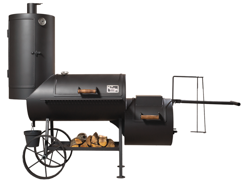 Universelle Smoker Grill 20 Compact / 8 mm / mit Räucherkamin