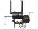 Universelle ReverseFlow Grill Smoker 20" Compact / 6,2 mm / 2 Rauchrohre